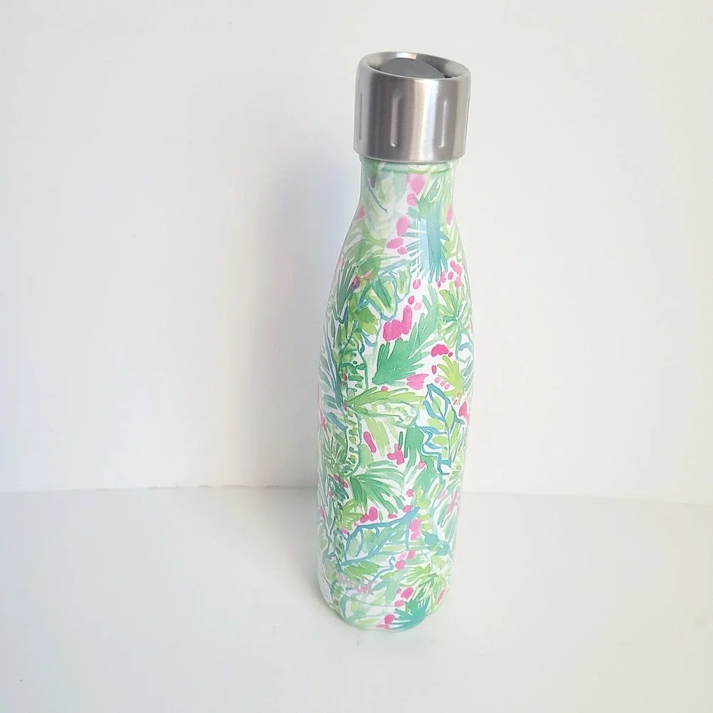 Lilly Pulitzer Swell Bottle RETIRED Palm Beach 17oz‎ S'well Tumbler Starbucks